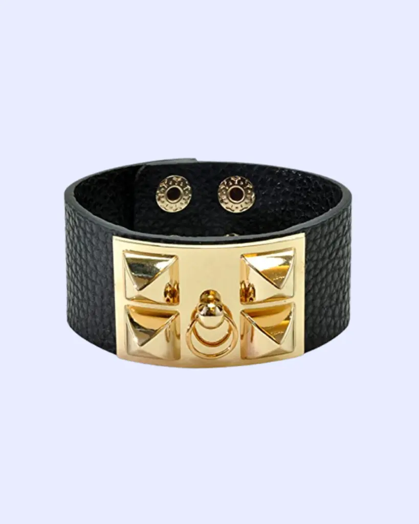 Sujarfla Leather Cuff Bracelet
