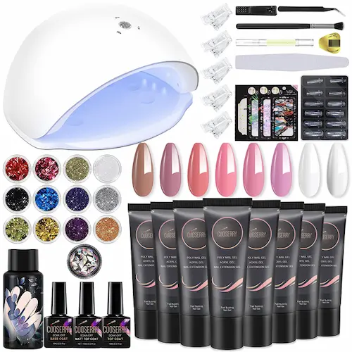 Cooserry Poly Extension Gel Nail Kit