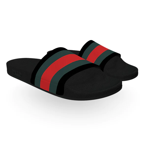 DecoSlide Luxury Stripe Slide Sandals